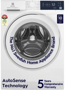 Electrolux 8 kg 5 Star EcoInverter, 40C Vapour Wash,UltimateCare 300 Fully Automatic Front Load Washin...