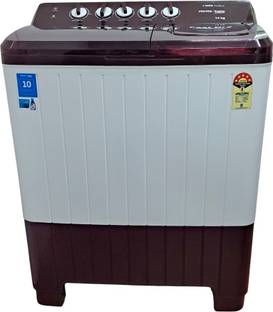 Voltas Beko 14 kg Semi Automatic Top Load Washing Machine Maroon, White