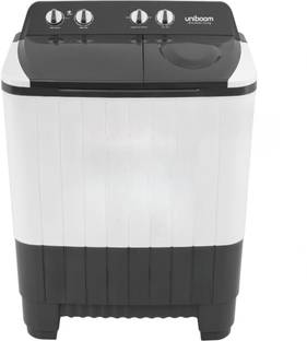 Uniboom 8 kg Semi Automatic Top Load Washing Machine Grey, White