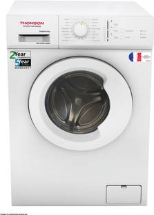 Thomson 7.5 kg Fully Automatic Front Load Washing Machine with In-built Heater White