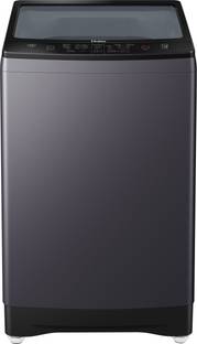 Haier 8 kg Fully Automatic Top Load Washing Machine with In-built Heater Silver
