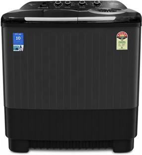 Voltas Beko 12 kg Semi Automatic Top Load Washing Machine Black, Grey
