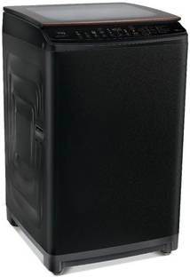 Voltas Beko 7.5 kg Fully Automatic Top Load Washing Machine with In-built Heater Black