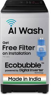 Samsung 10 kg 5 Star, AI Wash, AI Energy Mode, Wi-Fi, Ecobubble, AI VRT+, Soft Closing Door, Digital I...