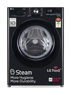 LG 12 kg 5 Star, AI Direct Drive Technology, Wi-Fi Enabled, Steam Wash, Intelligent & Convenient Fabri...