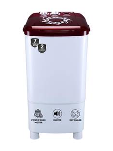 ONIDA 9 kg Washer only White, Maroon