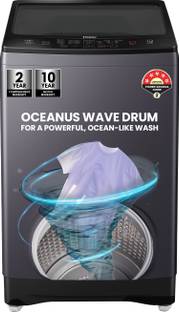 Haier 10.5 kg Fully Automatic Top Load Washing Machine Black, Grey