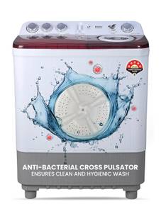 Haier 9 kg Oxyi Dry Technology, 1300 RPM, Spray Function, Wash Programs, Magic Filter, Rat Mesh Semi A...