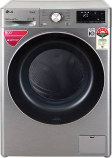 LG 7 kg with Wi-Fi Enabled Fully Automatic Front Load Washing Machine with In-built Heater Silver
