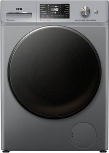 IFB 9 Kg Fully Automatic Front Load Washing Machine with In-built Heater Silver