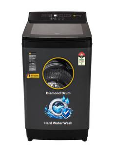 realme TechLife 8 kg with Smart Sensors and Powerful Motor Fully Automatic Top Load Washing Machine Gr...