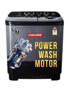 ONIDA 12 kg 5 star Semi Automatic Top Load Washing Machine Black, Grey