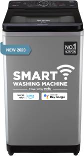 Panasonic 8 kg with Wi-Fi Enabled Fully Automatic Top Load Washing Machine with In-built Heater Grey