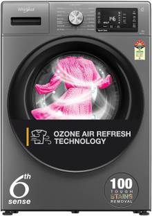 Whirlpool 9 kg Ozone Technology 5 Star Inverter 100+ Tough Stains, 1400 RPM Fully Automatic Front Load...