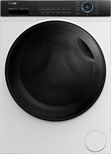 Haier 7 kg Fully Automatic Front Load Washing Machine with In-built Heater White