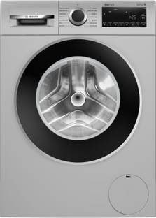 BOSCH 12 kg Fully Automatic Front Load Washing Machine with In-built Heater Silver