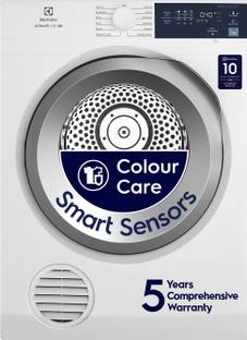 Electrolux 8.5 kg Smart Sensors, Colour Care,Venting Dryer with Reverse Tumbling, White,UltimateCare 3...