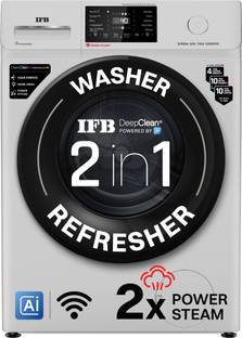 IFB 7 kg 5 Star with Steam Refresh program, 9 Swirl Wash, Eco Inverter, Powered by AI with Wifi Fully ...