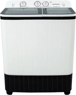Kelvinator 7 kg Semi Automatic Top Load Washing Machine with In-built Heater Grey