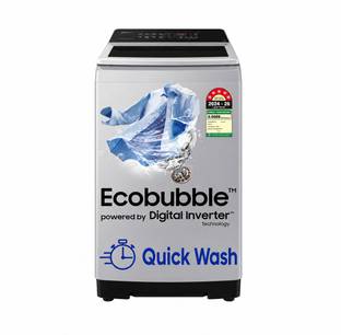 Samsung 7 kg 5 Star, Ecobubble, Soft Closing Door, Digital Inverter Fully Automatic Top Load Washing M...