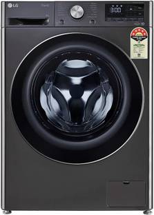 LG 8 kg with Wi-Fi EnabledAI Direct Drive Technology Fully Automatic Front Load Washing Machine with In-built Heater Black