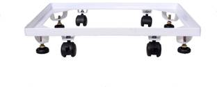 Pardzworld Washing Machine Stand or Trolley Heavy Duty Suitable for Front Load 7.5 to 9 Kg Washing Machines Material Steel