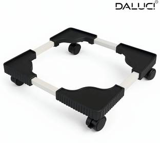 DALUCI Washing Machine, Refrigerator, Air Cooler Adjustable Top Loading Fully Automatic Refrigerator/ Dishwasher Stand (43 cm x 43 cm) Material Plastic, Steel