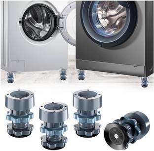 SEQUENCE Anti Vibration Pad for Washing Machine Support,Adjustable Height Adjustment 4psc