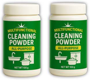 SCENTORA All Purpose Multifunctional Cleaning Powder for Home & Office Surfaces Detergent Powder (lemon)