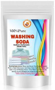 Rich Fox Washing Soda Powder 100% Pure Laundry Booster (Sodium Carbonate) Detergent Powder