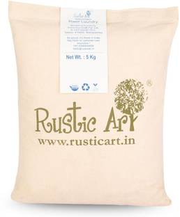RUSTIC ART Power Laundry (5 kg) Detergent Powder (lemon)