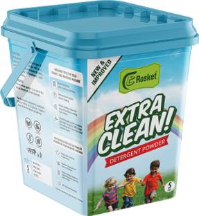 EROSKET Bright Like New Matic Front/Top Load Ultra Clean Blue Detergent Powder 5 kg Detergent Powder (Fresh)