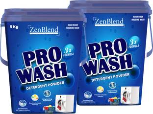 ZENBLEND Powder-10KG Front Load, Better clean Detergent Powder (PRO WASH)