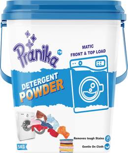 PRANIKA Max Clean Detergent Powder for Washing Machine ( TOP Load / FRONT Load) Detergent Powder (Active Fresh)