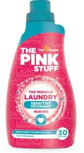 Stardrops THE PINK STUFF Sensitive Non-Bio Liquid 30Wash Detergent Powder (Fresh)