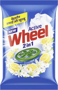 Wheel Active 2 in 1 Blue Detergent Powder