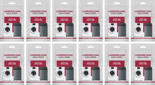 LGDRUMCLEAN DESCAL POWDER COMPATIABLE FOR ALL BRAND WASHING MACHINE FROND LOAD DRUM CLEANER PACK OF 9 NEW Detergent Powder (YES)