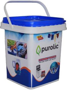 Purolic DETERGENT POWDER FOR WASHING MACHONE TOP LOAD , FRONT LOAD ,BUCKET WSH Detergent Powder (FRESH)