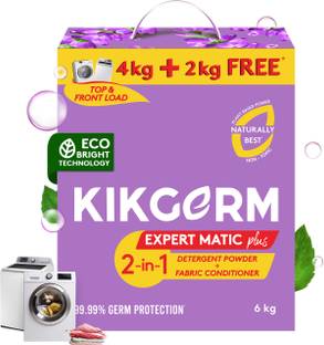 Kikgerm Expert Plus Detergent powder laundry washing powder Detergent Powder (Lavender Breeze)