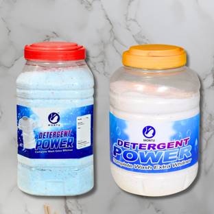 MONTU "Easily Dissolvable Power: Surf Detergent Powder for Top-Load Washing Machines" Detergent Powder (lime and lemon)