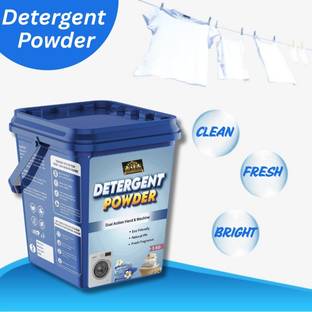Sunita Dreams Detergent Powder 5kg High Performance Laundry Cleaner Safe For Family Use Detergent Powder (Fresh)