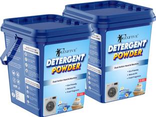 FLEXFIVE Preserve Shine, Easy Dissolve Wonder Wash Blue Detergent Powde Detergent Powder (Fresh)