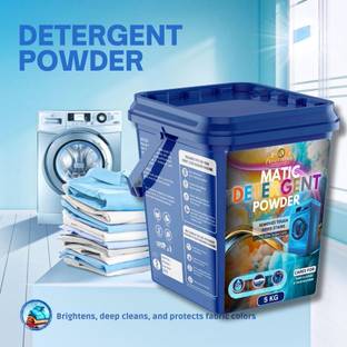 KYARA DREAMS Detergent Powder 5kg Premium Quality Bright White Clothes with Fresh Aroma Detergent Powder (Fresh)