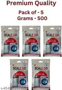 LG scaLGo descaling Powder For All Types Of Washing Machines & descale powder new (Pack of 500gm) Detergent Powder (Original)