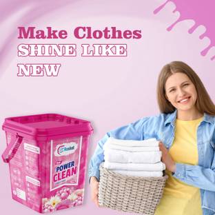 EROSKET Active Tough on Stains, Gentle on Fabrics, Colour-Safe Detergent Powder (Active Fresh)