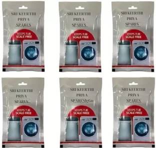 SRI KEERTHI PRIYA SPARES ScaleGo L.G Washing Machine Detergent Descaling Powder 400 g Pack of 6 Detergent Powder (NA)