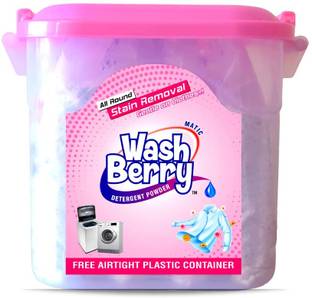 WASHBERRY Matic Detergent Powder 4kg Detergent Powder (Scented)