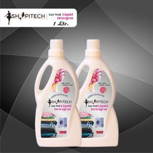 SHOPITECH Easy Wash Liquid Detergent -2 Liter Fresh Liquid Detergent (2000 ml) Detergent Powder (Floral)