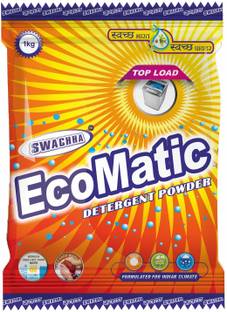 Swachha Eco Matic Detergent Powder 5 kg Pack Of 5 Detergent Powder (Blossom Fresh)