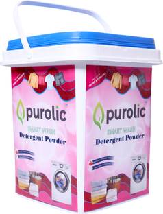 Purolic Matic Front load Top Load Detergent Powder (3 kg) Detergent Powder 3 kg Detergent Powder (FRESH LOWENDER)